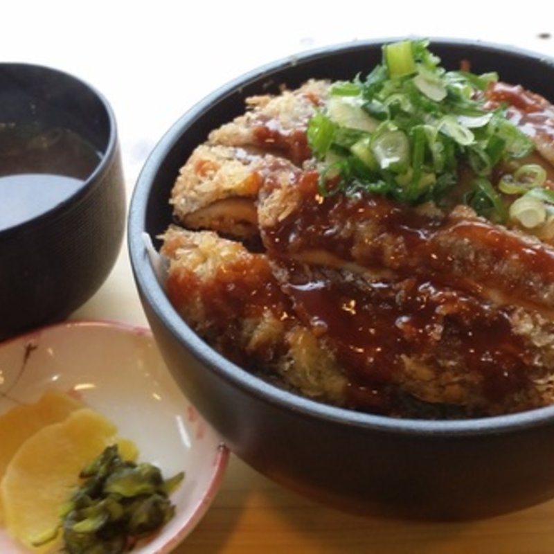 しいたけソースかつ丼(つぐみ食堂 )