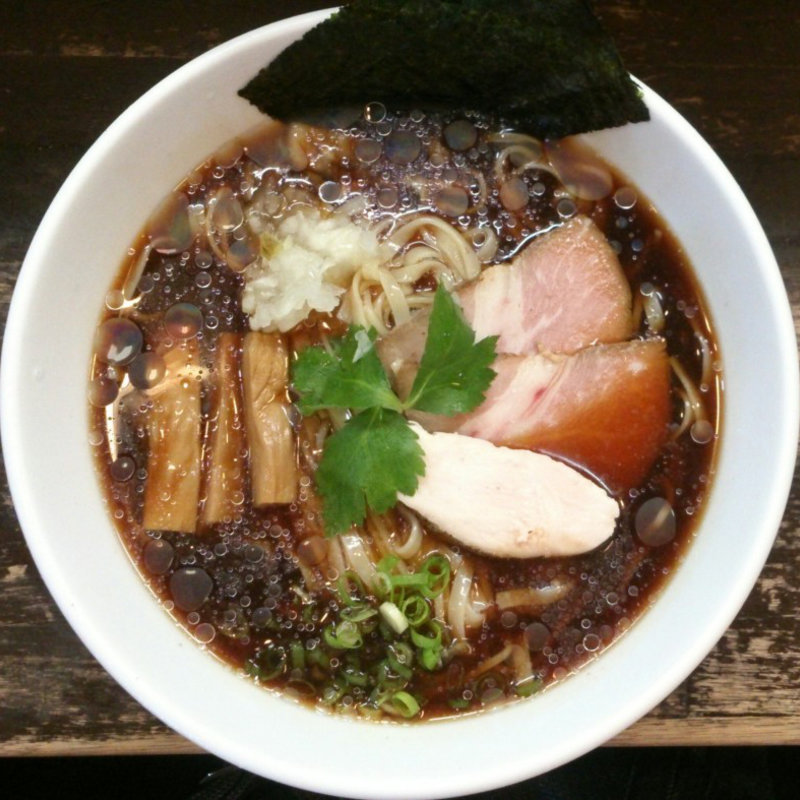 キダマリのニボヒヤ(つけ麺丸和 春田本店)