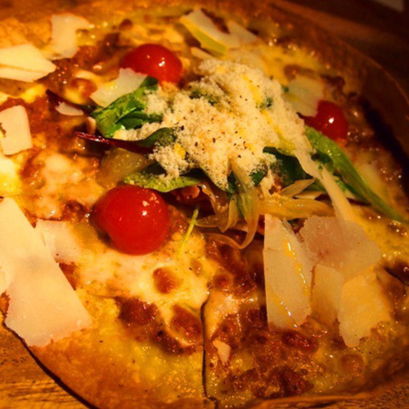 生ハムとベリーリーフのPIZZA(ツナミ エビス トウキョウ （Tsunami Ebisu Tokyo）)