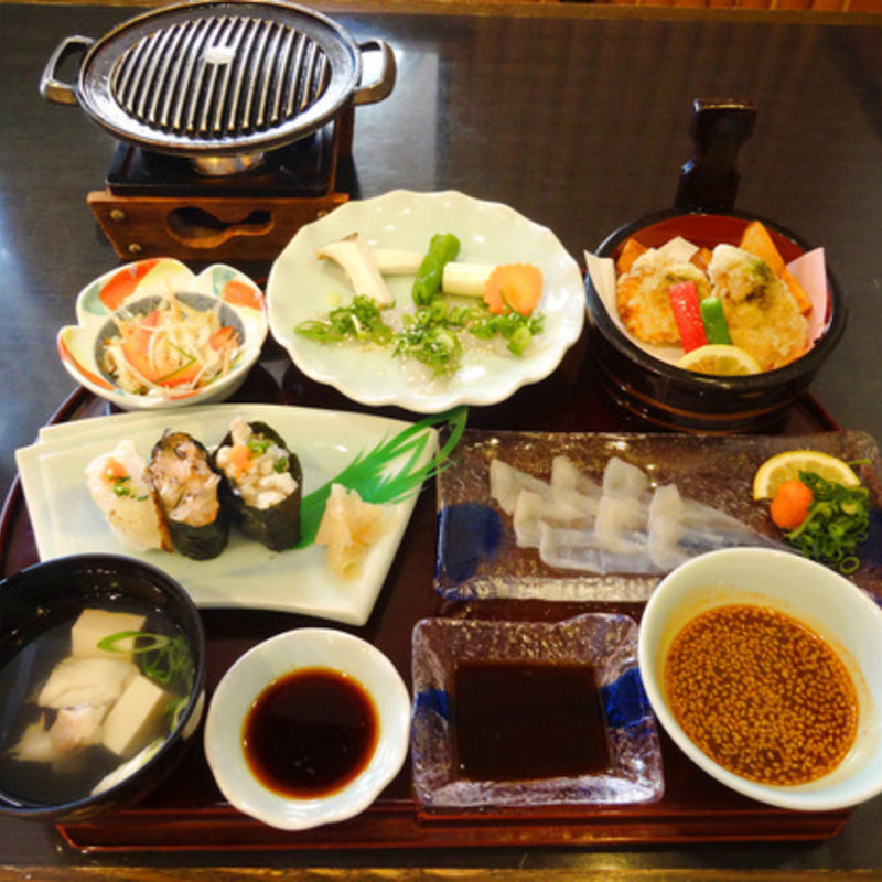 焼ふぐ御膳(づぼらや新世界本店)