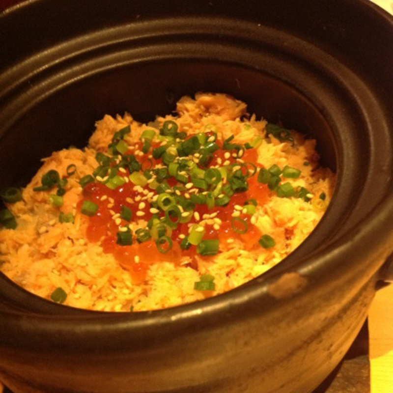 村上塩引き鮭のはらこ釜飯(つみき)