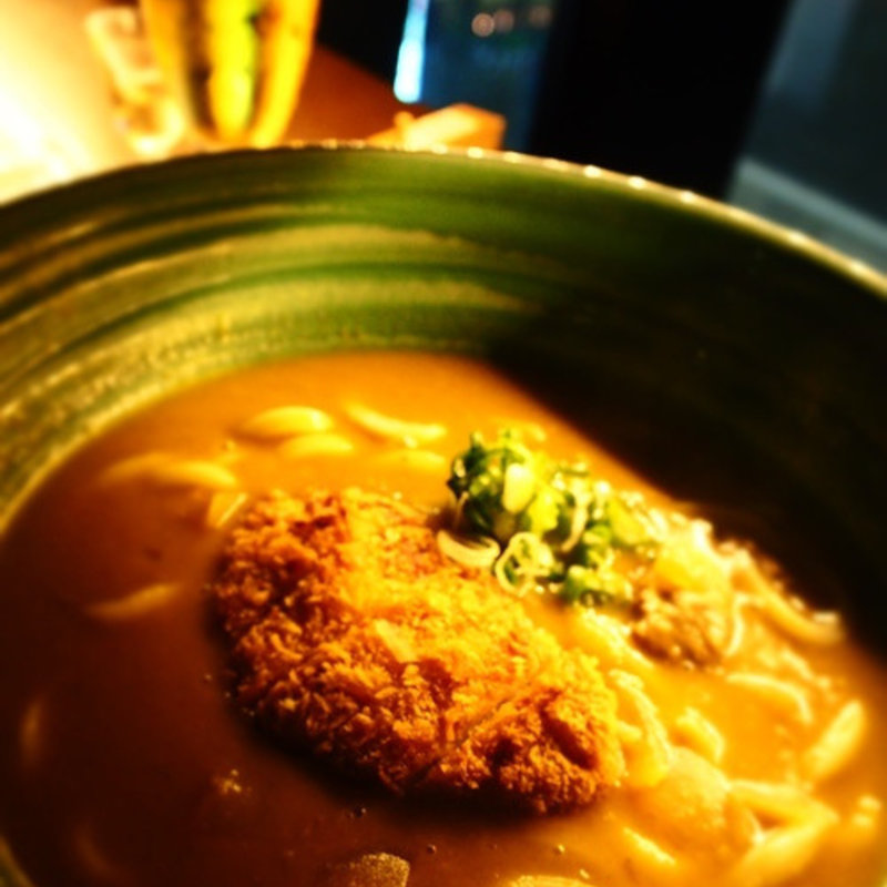 かつカレーのおうどん(つるとんたん UDON NOODLE Brasserie銀座)