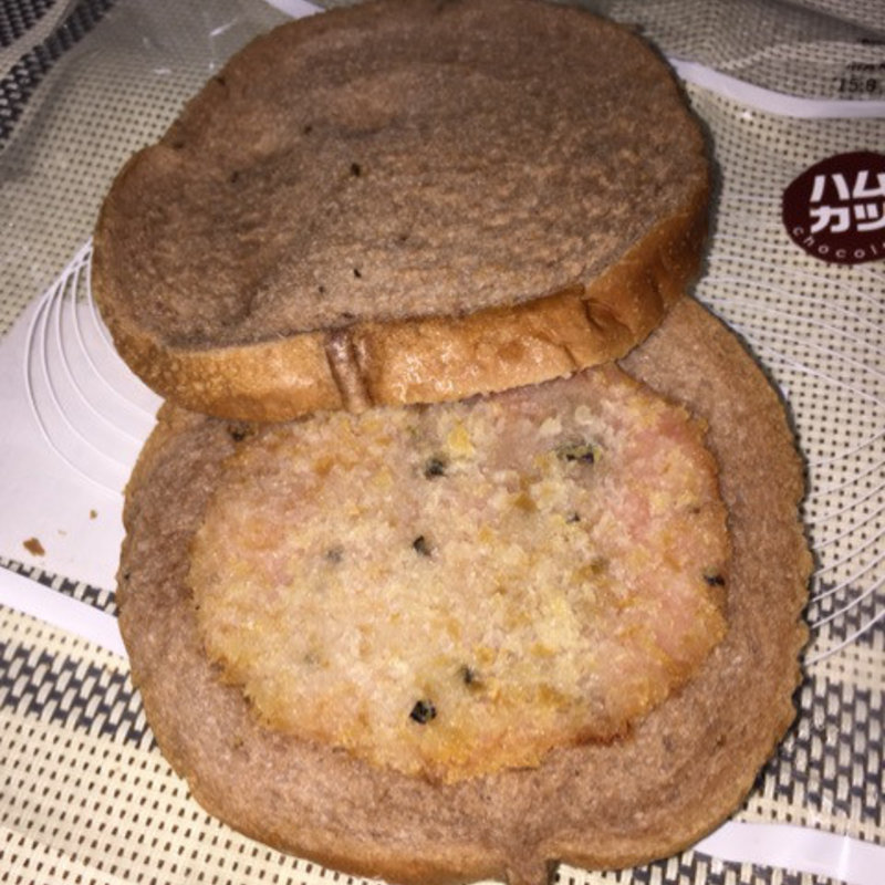 ハムカツチョコ(つるやパン )