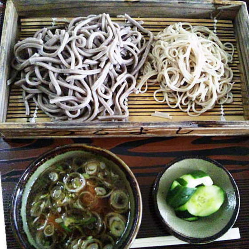 合盛り鳥板そば(つるよしそば )