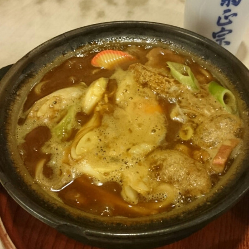 味噌煮込みうどん(つる岡)