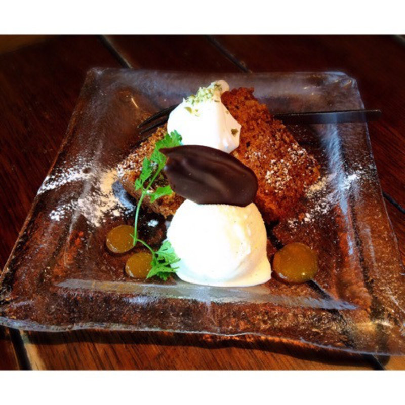 人参無花果ケーキセット(つろぎ )