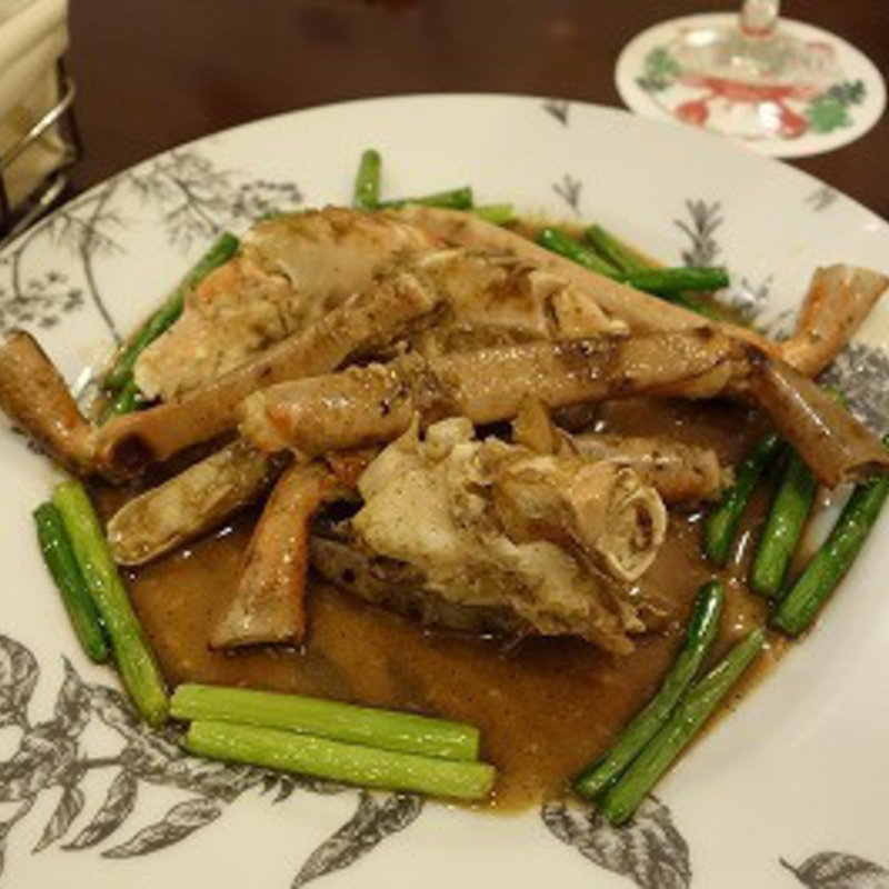 蟹味噌とにんにく炒め(ディープシークラブ （Deep Sea Crab）)