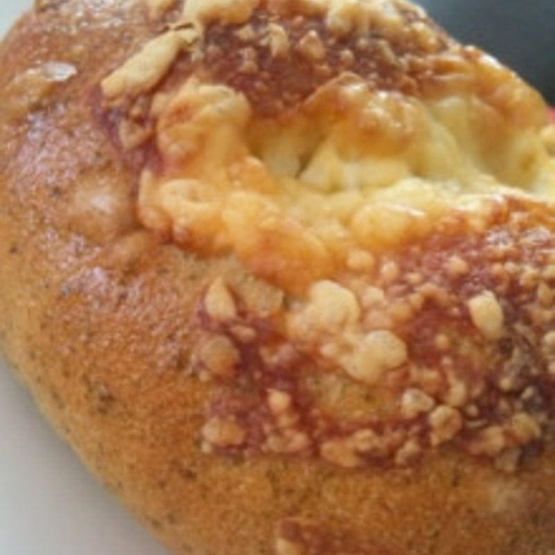 むぎゅ　青のりチーズ塩(テコナベーグルワークス)