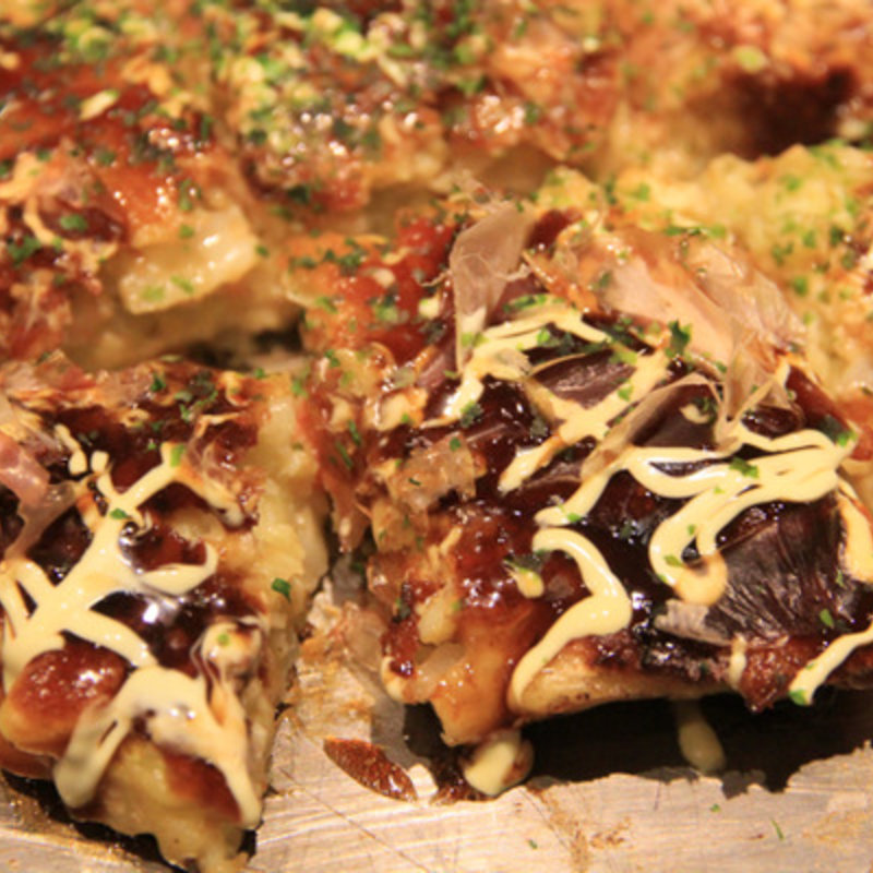 お好み焼きの豚玉(てっぱん)