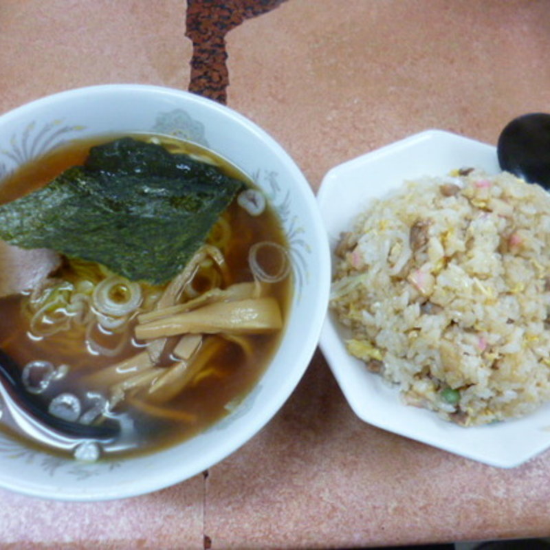 チャーハンセット(てんこもり ラーメン)