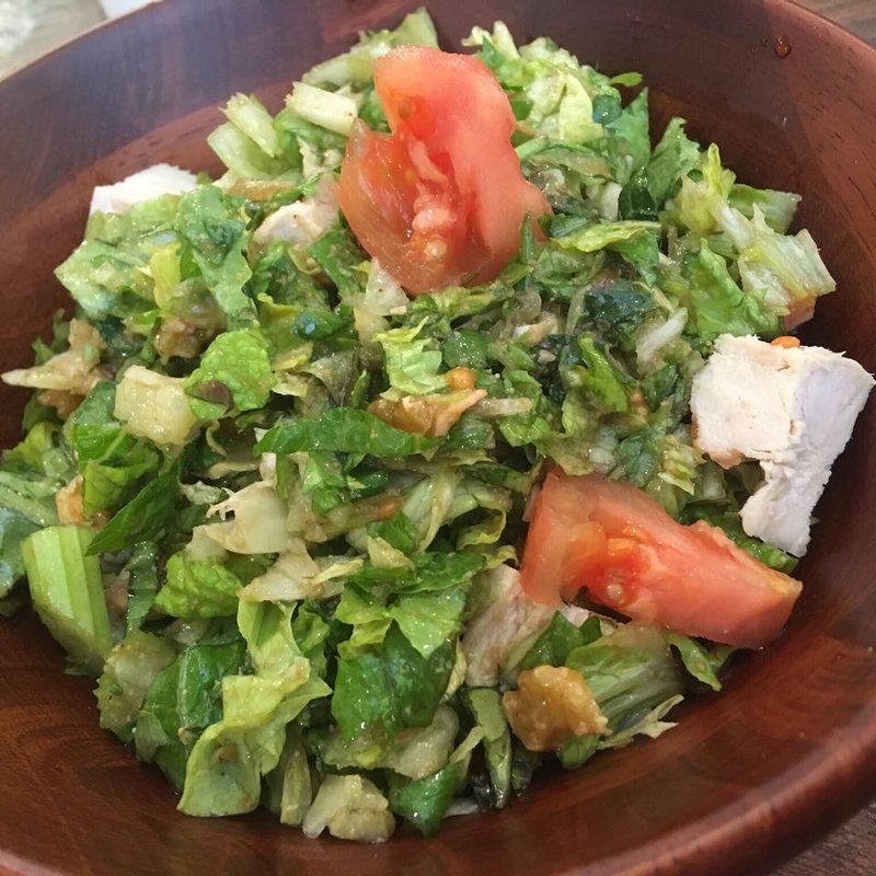 パクチーヤムヤムサラダ(Salbello チョップドサラダカフェ)