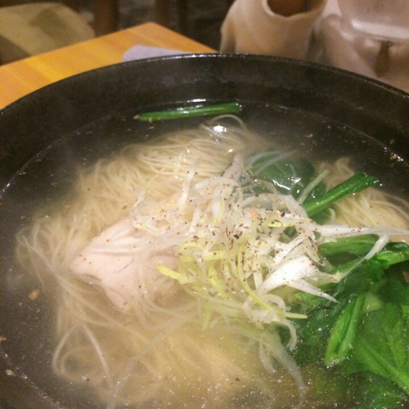清湯麺(テンシンランラン)