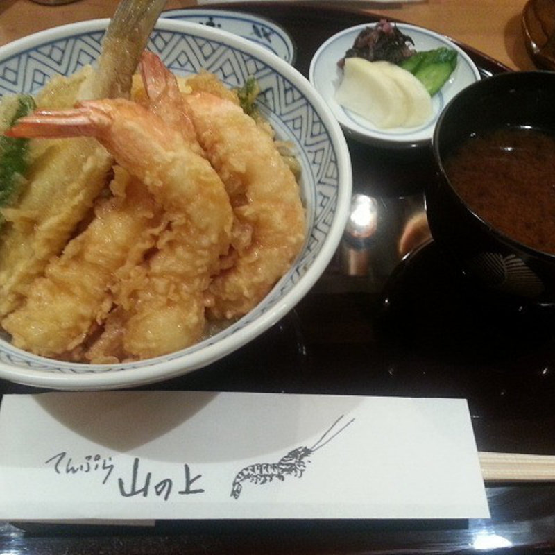 天丼(てんぷら山の上 三越日本橋店内)