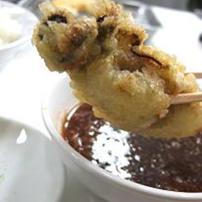 カキ定食(天ぷらのひらお 天神店 )