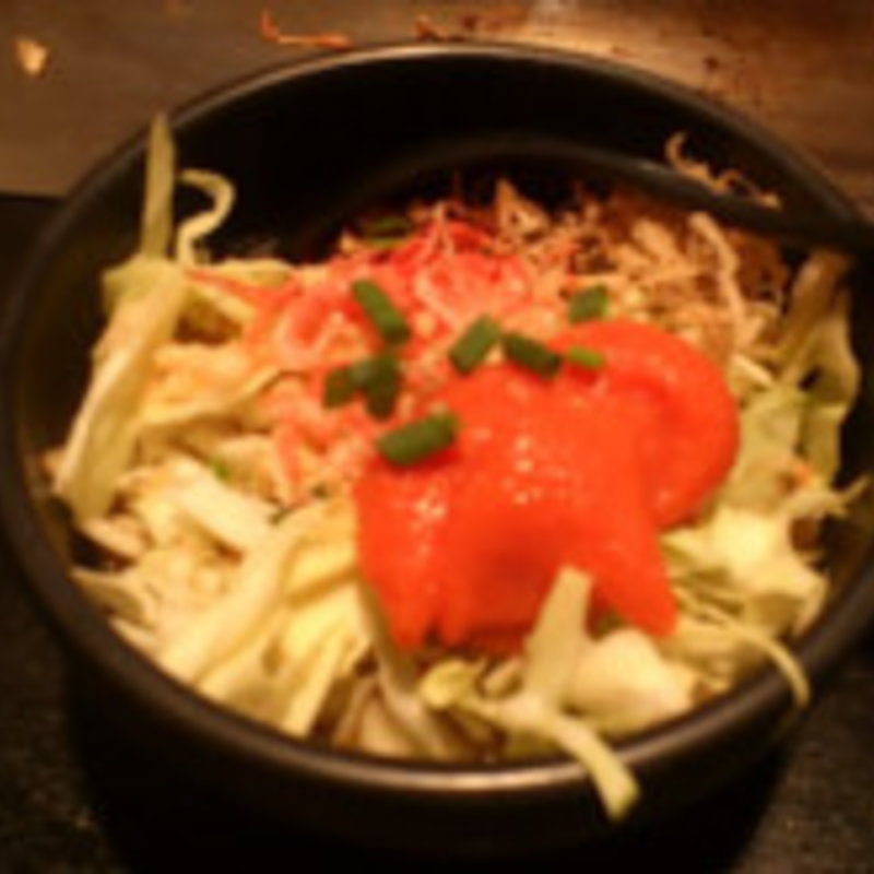 明太子もんじゃ(てんやもんや 川崎店)