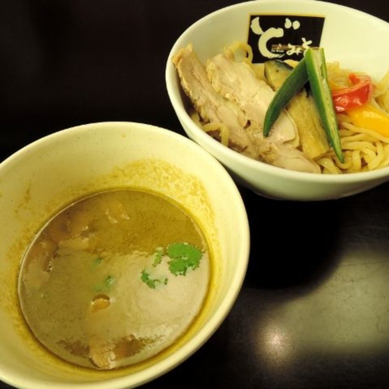 グリーンカレーつけ麺(ど・みそ ららぽーと豊洲店)