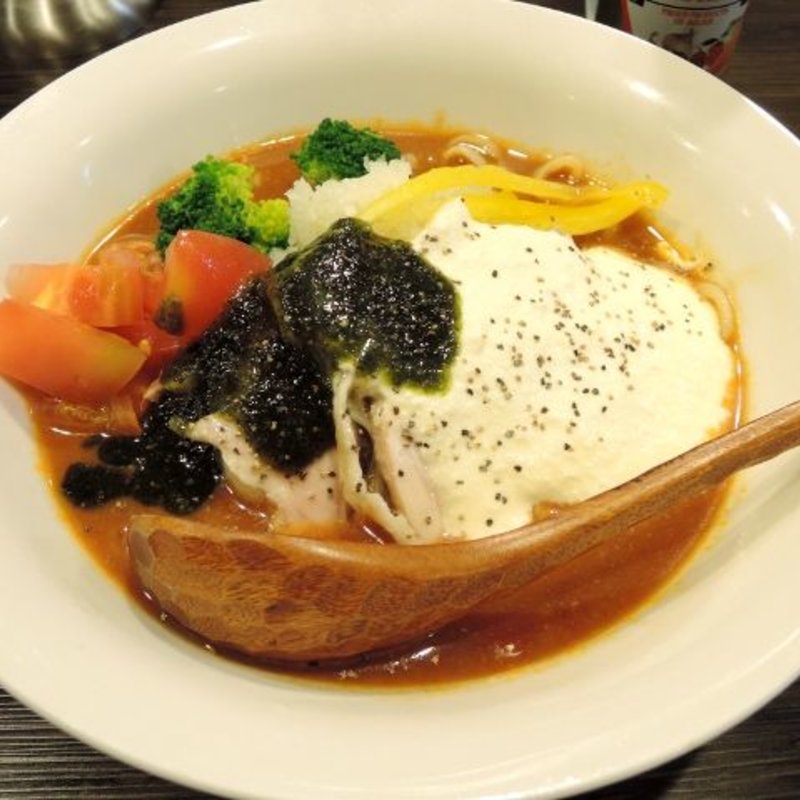 冷製トマトチーズみそらーめん(ど・みそ 町田店)