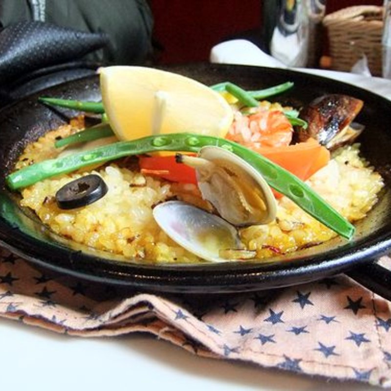 海の幸のパエリア(トーティラ　フラット（TORTILLA　FLAT）)