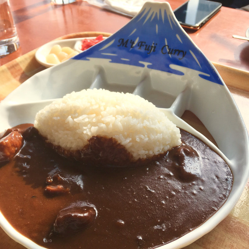 富士山カレー(大黒パーキングエリア スナックコーナー)