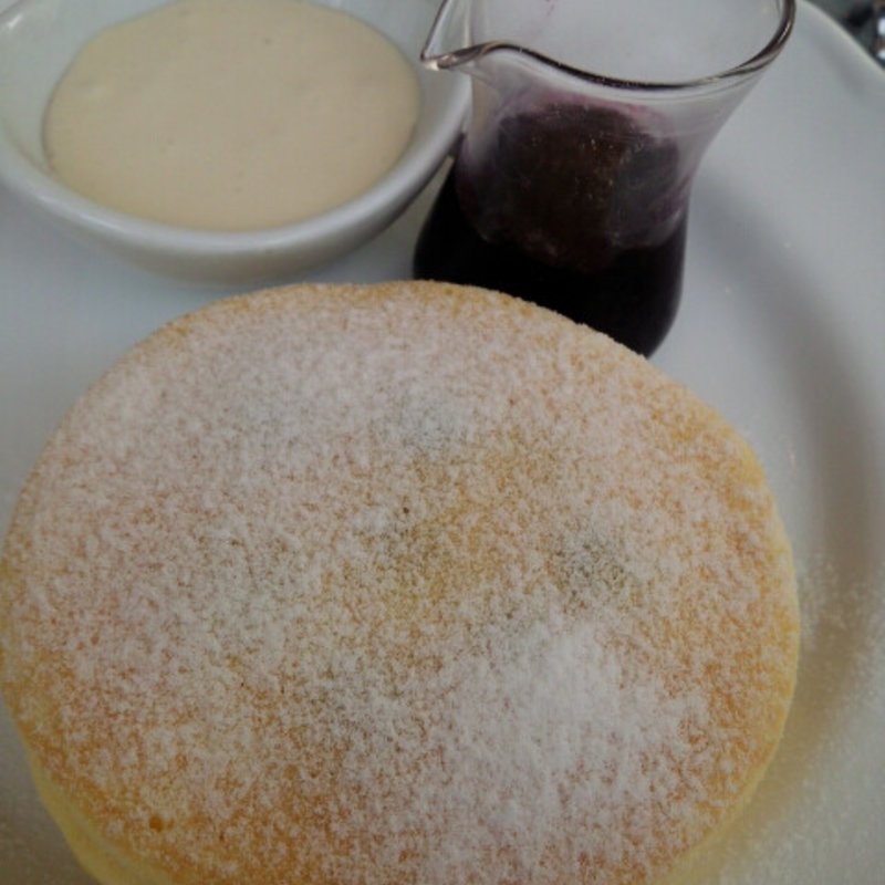 ブルーベリーパンケーキ(Deux Anges)