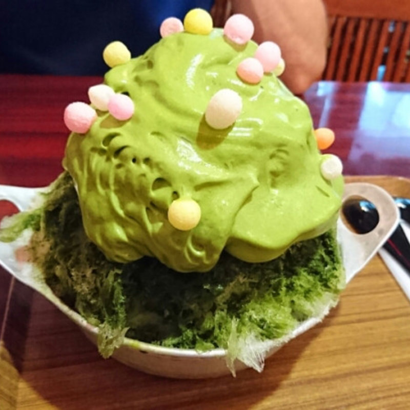 濃厚抹茶エスプーマ(かき氷専門店　ドギャン )