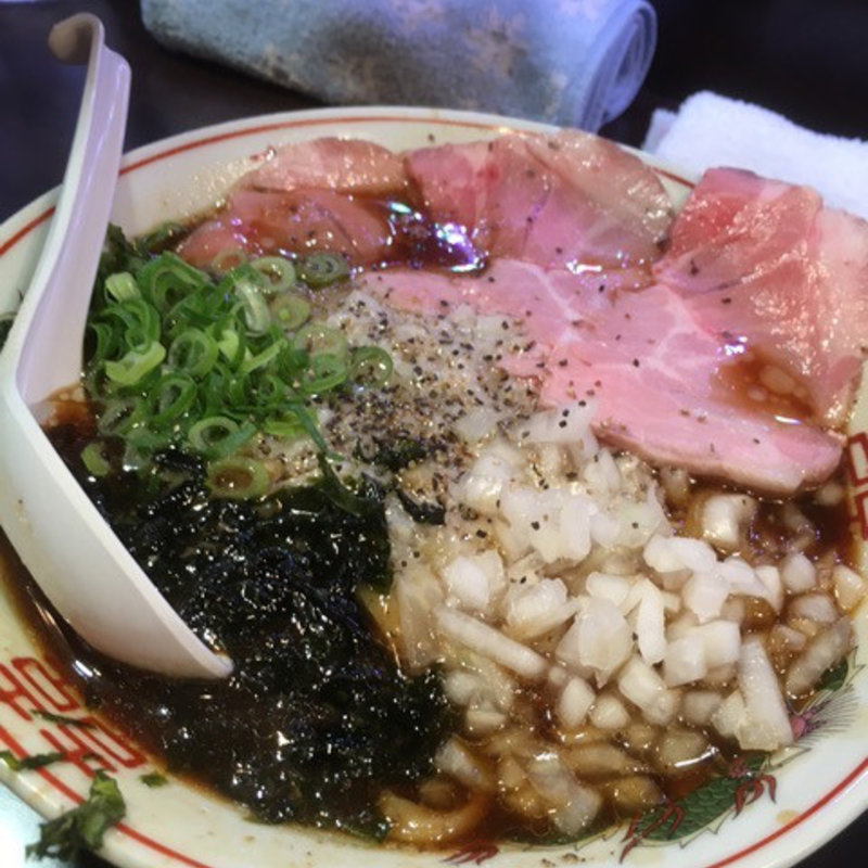 燕三条背脂ラーメン(かき氷専門店　ドギャン )