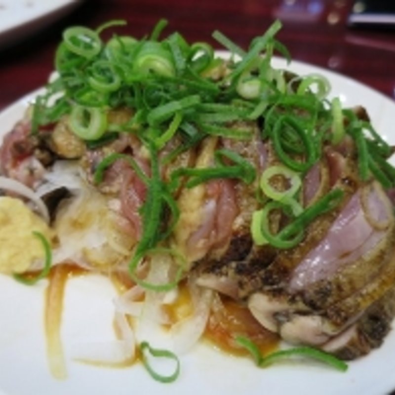 鶏モモ肉のたたき(かき氷専門店　ドギャン )