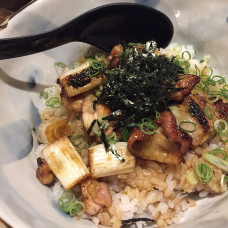 焼き鳥丼(備長焼鳥 トサカ商會 日本橋店)