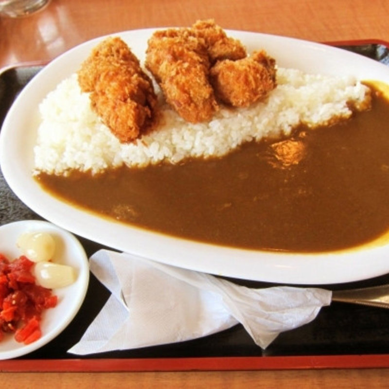 カキフライカレー(トミーガーデン八千代 （道の駅　やちよ）)