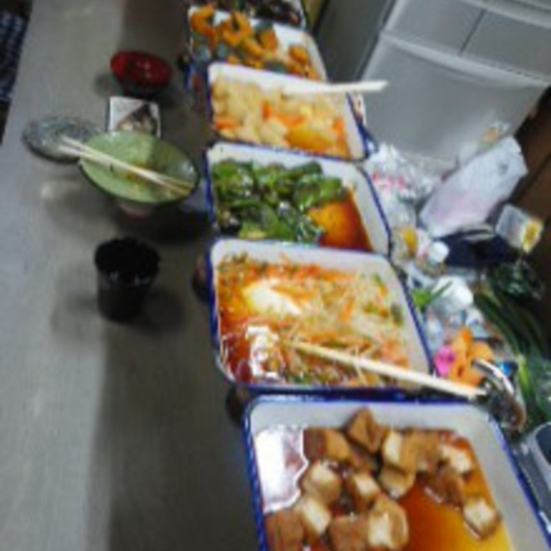 野菜の煮付け定食(とみや )