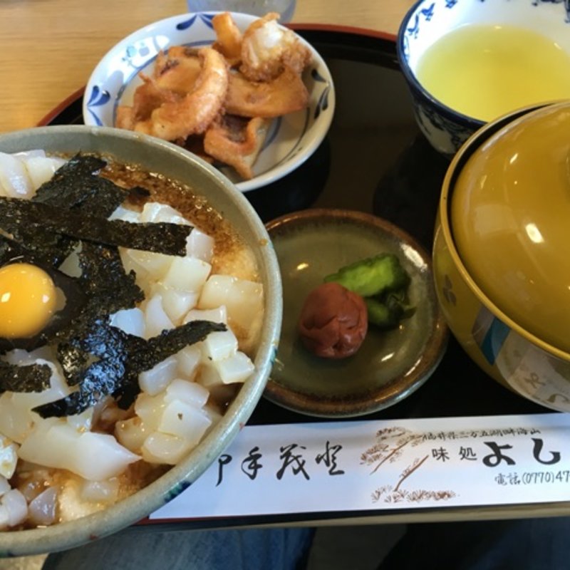 イカ丼(ドライブイン よしだ )