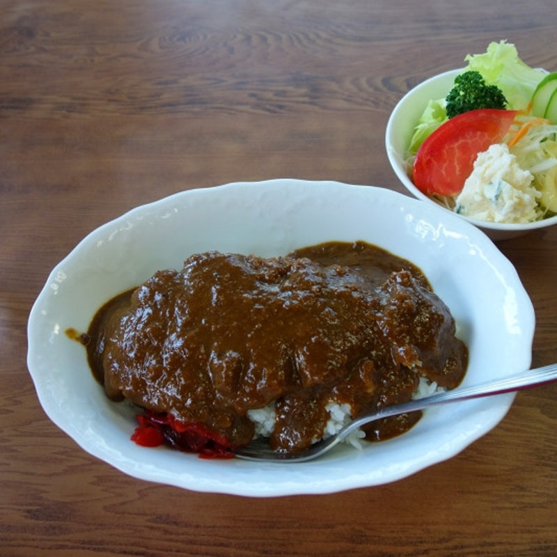 かつカレー(ドライブインはさま )