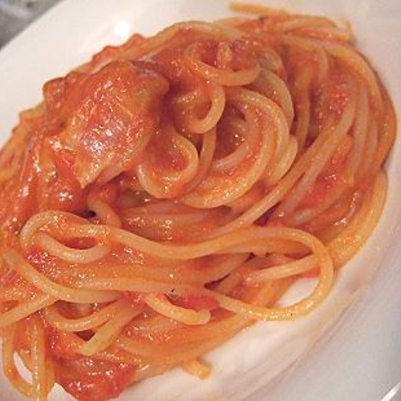 スパゲッティ　チィオチャーラ(トラットリア・デル・チェーロ)