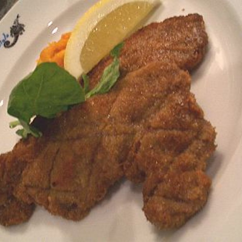 子羊のカツレツ(トラットリア・デル・チェーロ)