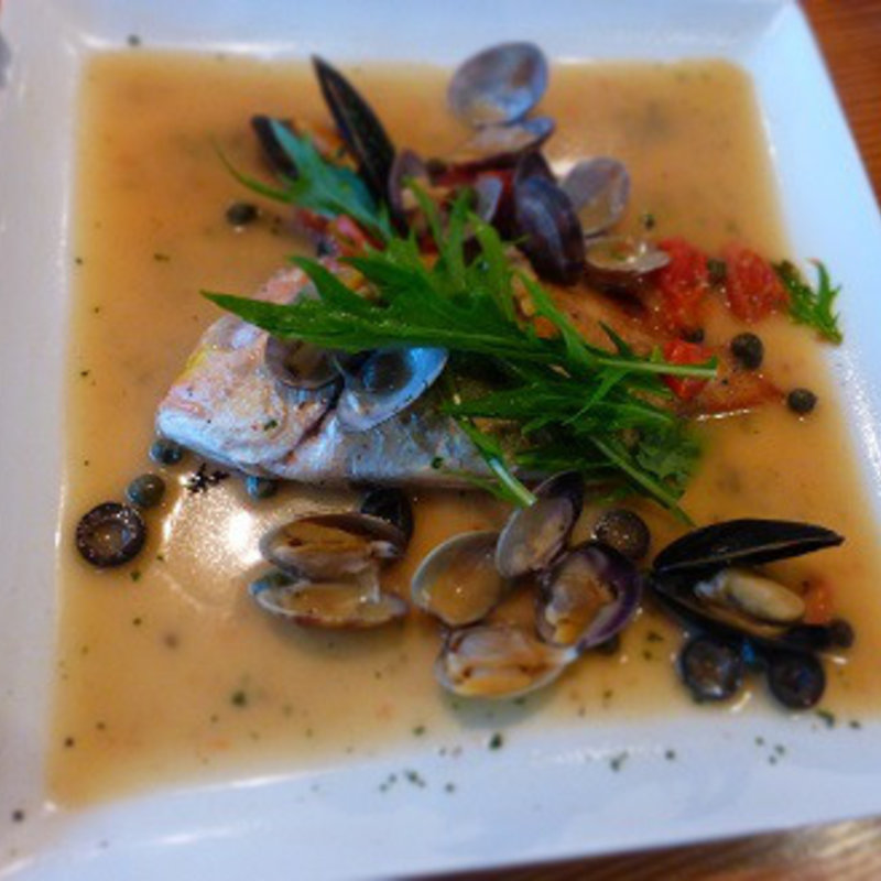 お魚のランチ(トラットリア・メルカート)