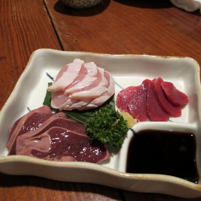 刺身の三種盛り(とり富 )