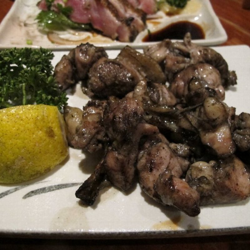 地鶏の炭火焼(とり富 )