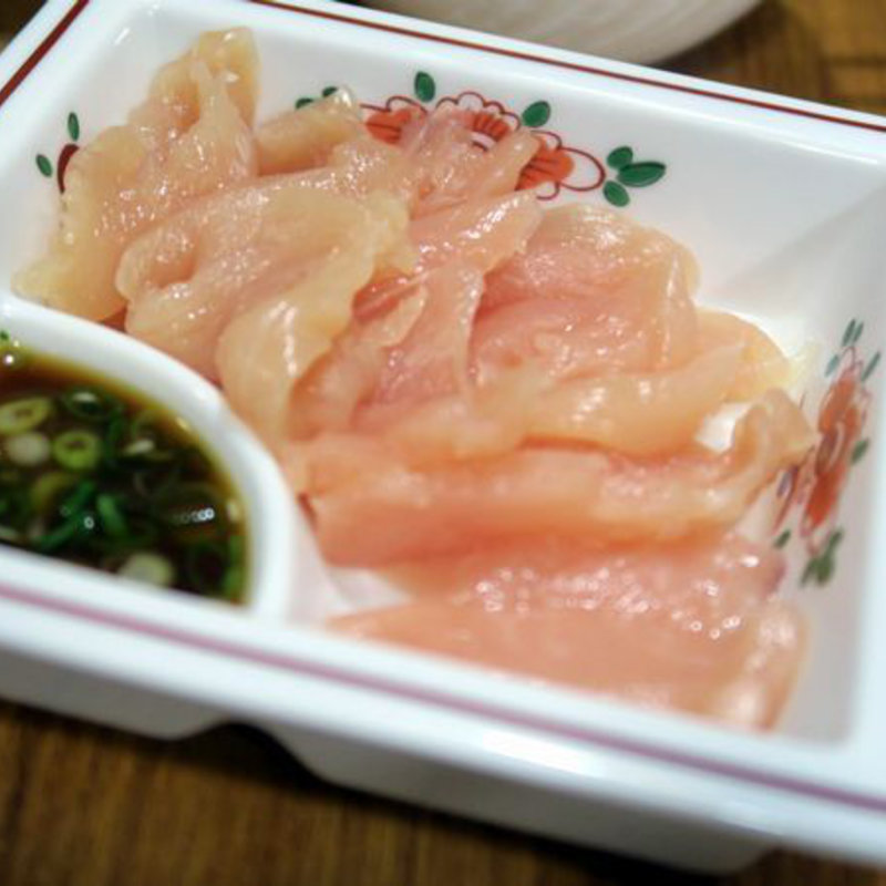 とり刺し(とり桜)