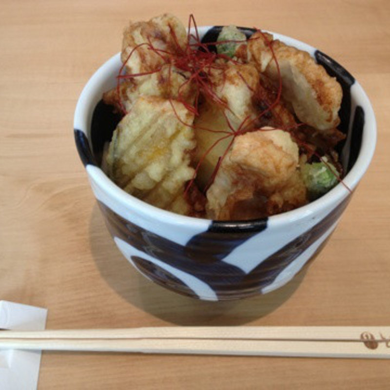 天丼(博多水炊き とり田 薬院店)