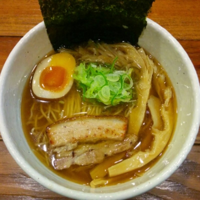 にぼしそば(どろそば屋 ひろし)