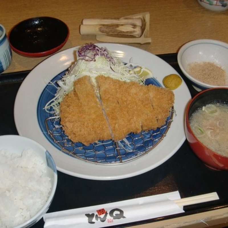 赤城豚ロースかつ定食(とんＱ 水戸千波店 （とんきゅう）)