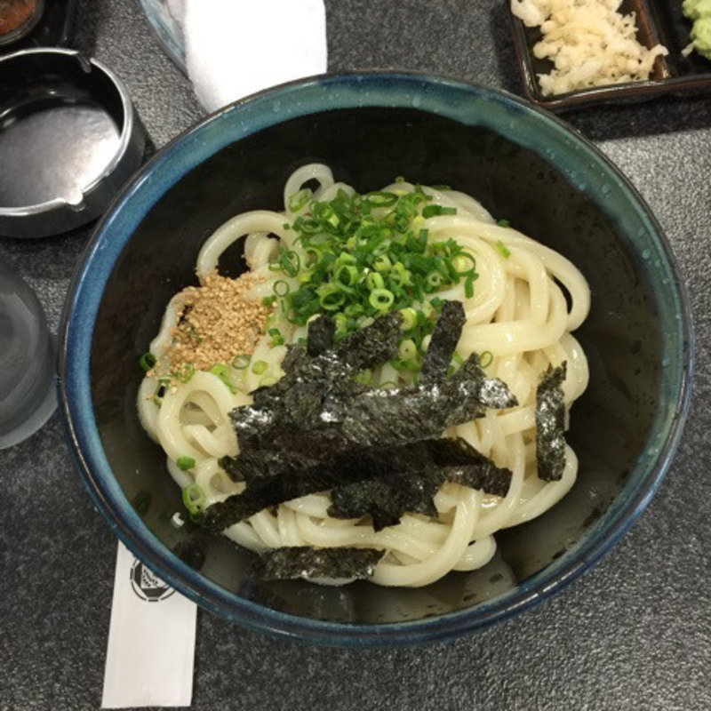 ぶっかけうどん(どんぱちうどん)