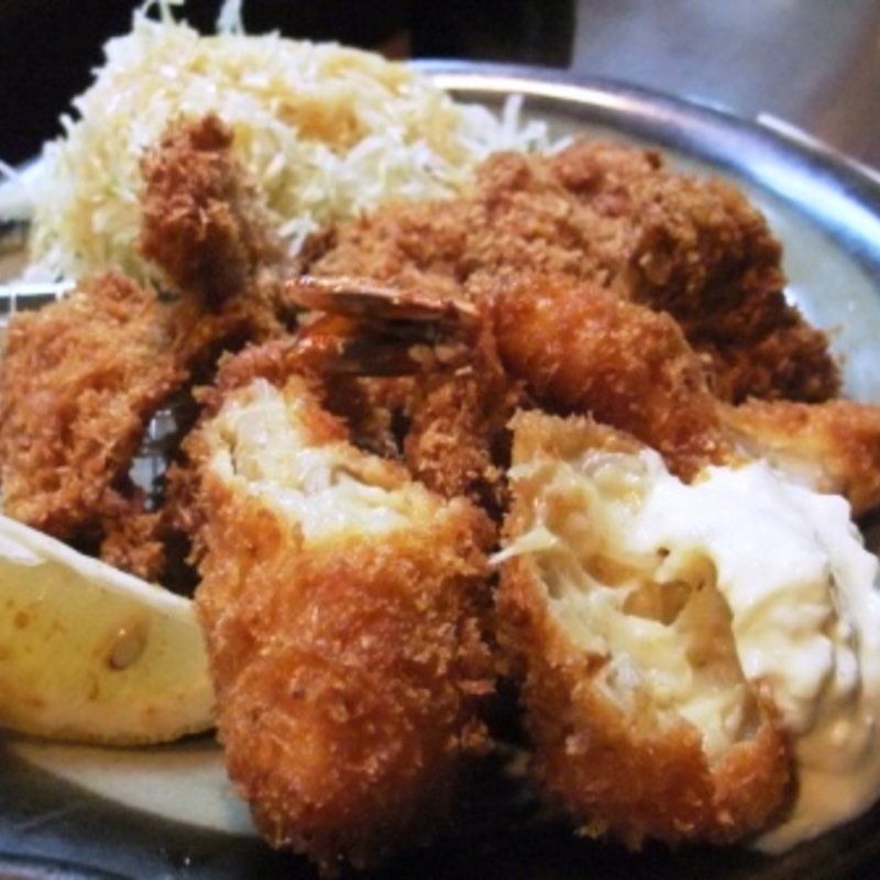 一口ミックス(とんかつ とん亭)