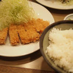 ロース定食(とん㐂)
