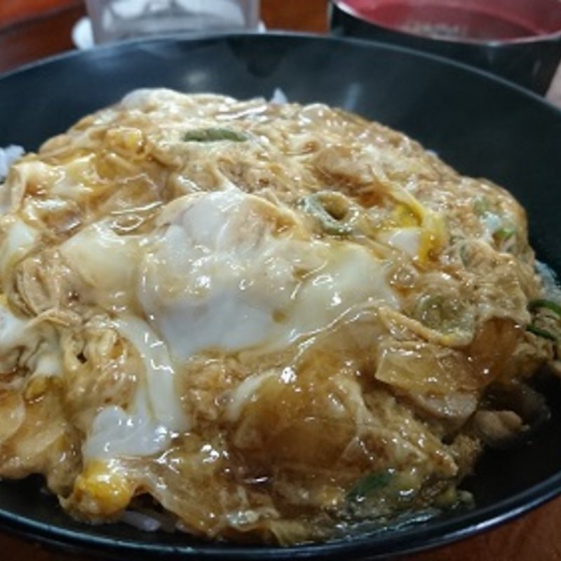 親子丼(かねいしうどん)