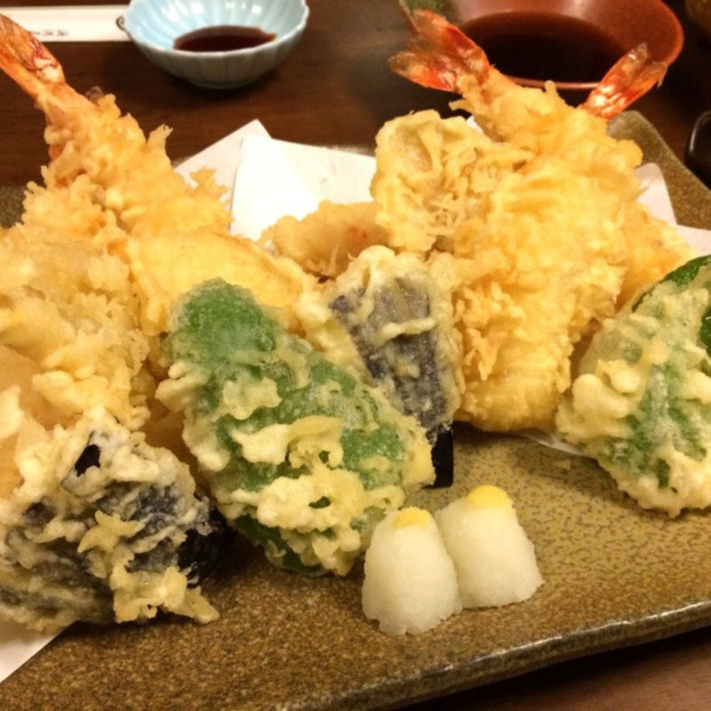 天ぷら盛り合わせ(かねなか)
