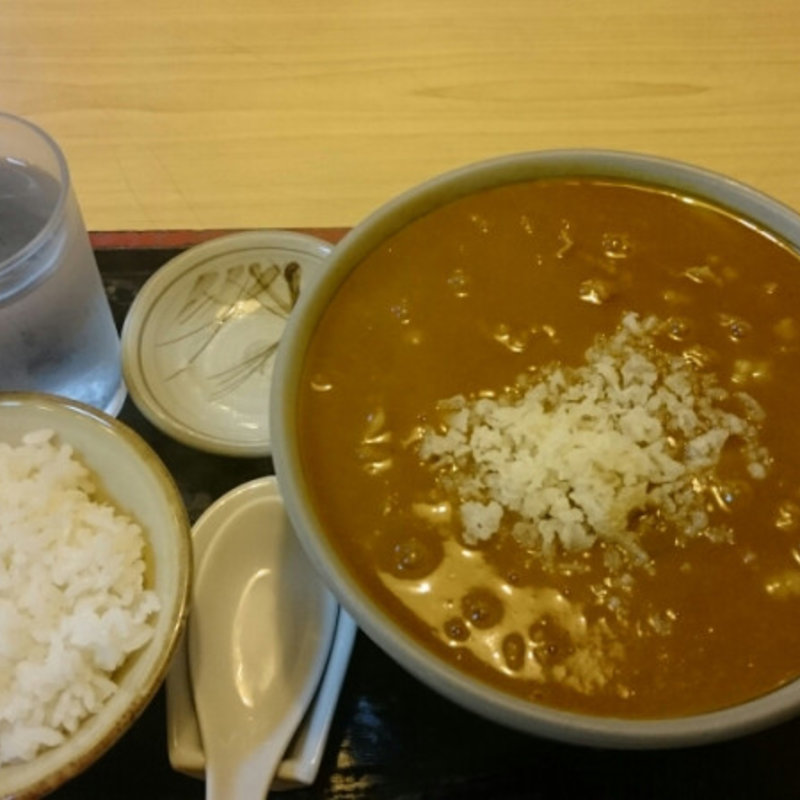カレーきしめん(かめ壽)