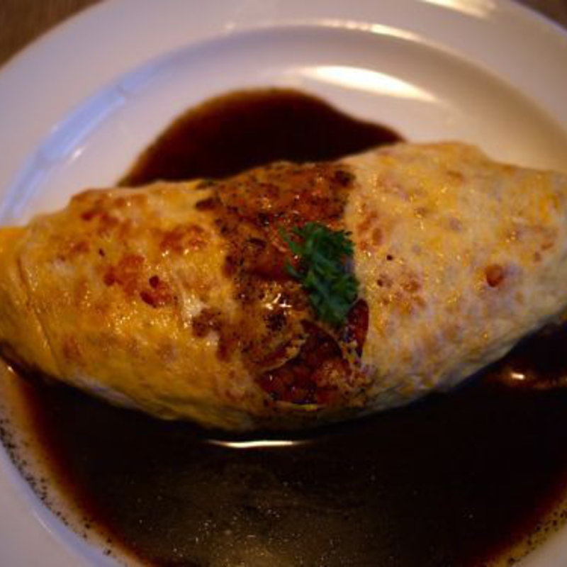 オムライス(かもがわカフェ )