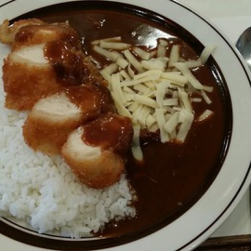 ささみカレー(カレー専門店 クラウンエース 上野店 （カレーセンモンテン・クラウンエース）)