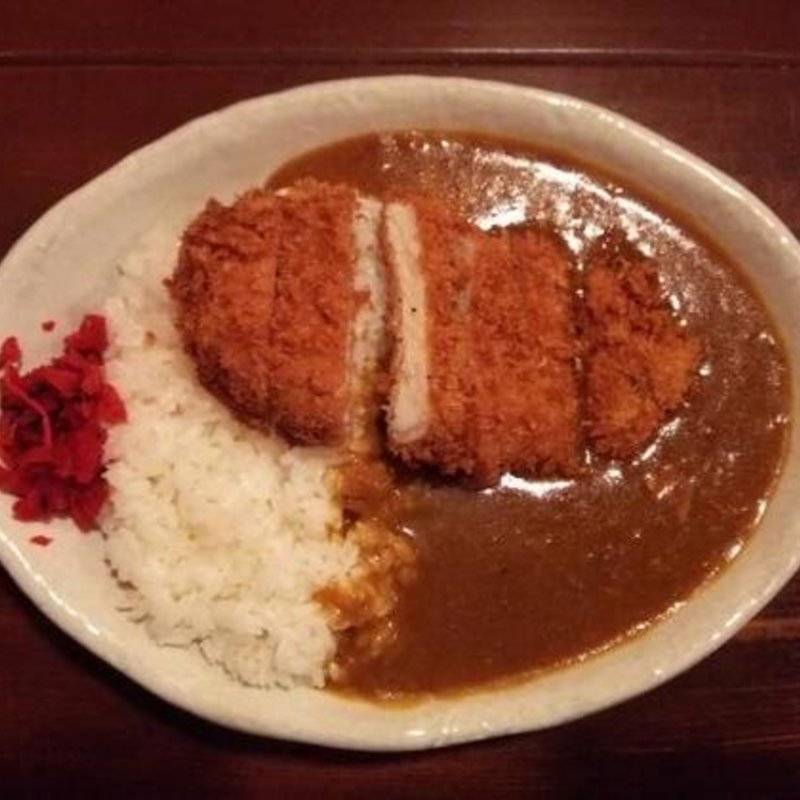 カツカレーの大盛(カレー小屋 吉)